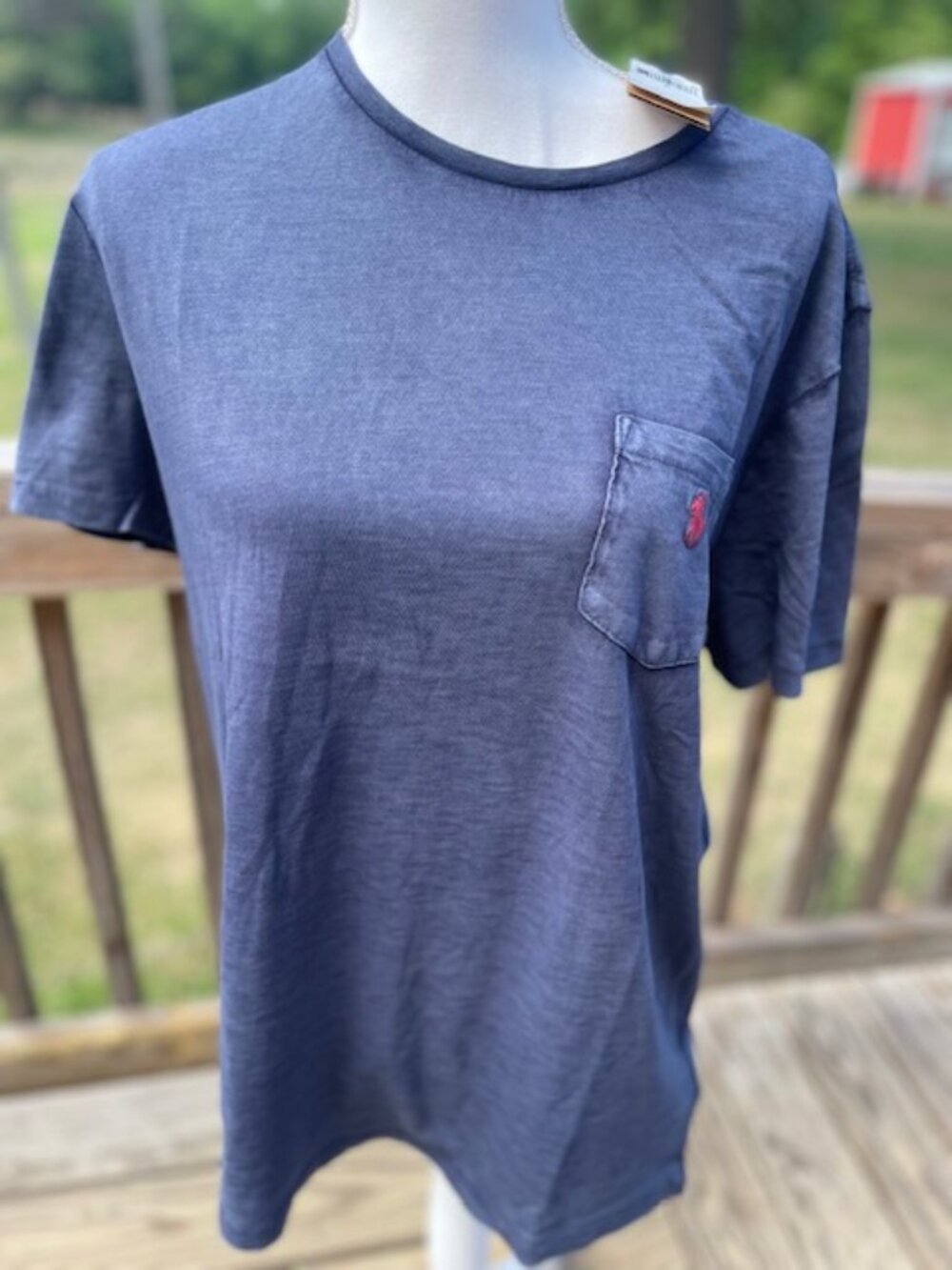 NWT Blue Polo Denim & Supply Ralph Lauren T-shirt Size Large